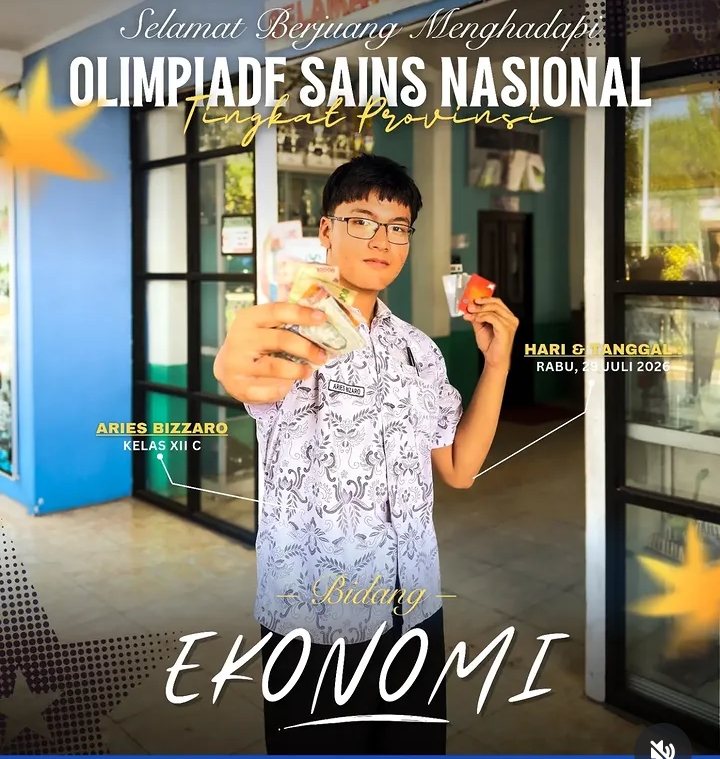 Read more about the article Siswa SMAN 2 Ketapang Lolos Seleksi Tingkat Provinsi Olimpiade Sains Nasional Bidang Ekonomi Tahun 2026